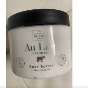 NWT The Scottish Fine Soaps Company Au Lait Cashmere Body Butter 16.9 oz 500ml